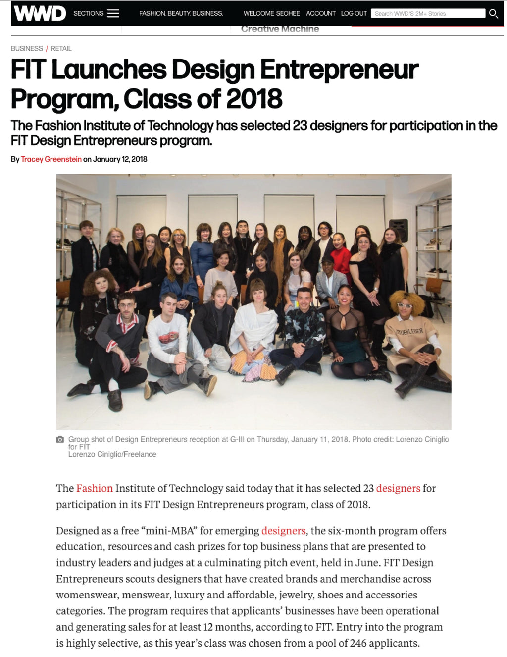 S/H KOH get selected to participate in Design Entrepreneur 2018!