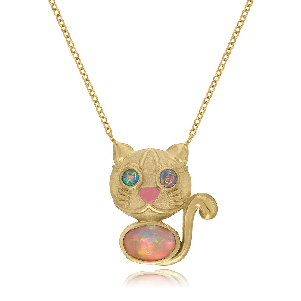 Jackson Rainbow Kitty Pendant