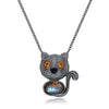 Jackson Black Kitty Pendant