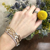 Modern Link Linear Bracelet