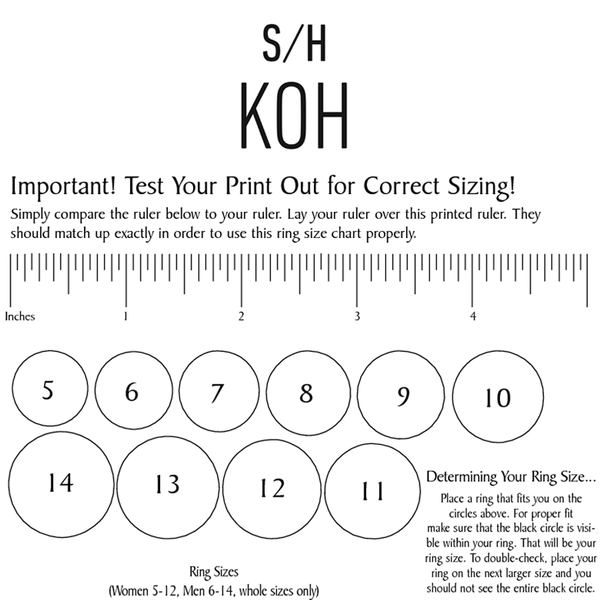 Ring Sizing Guide