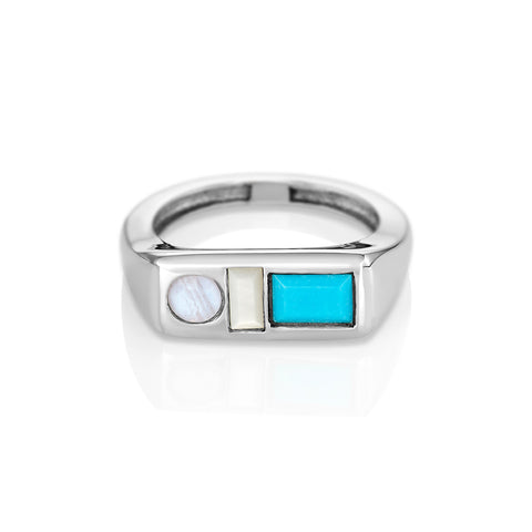 Double Scroll Open Ring