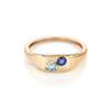 Modernist Signet Ring - Double Baguettes
