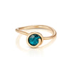 Double Scroll Open Ring