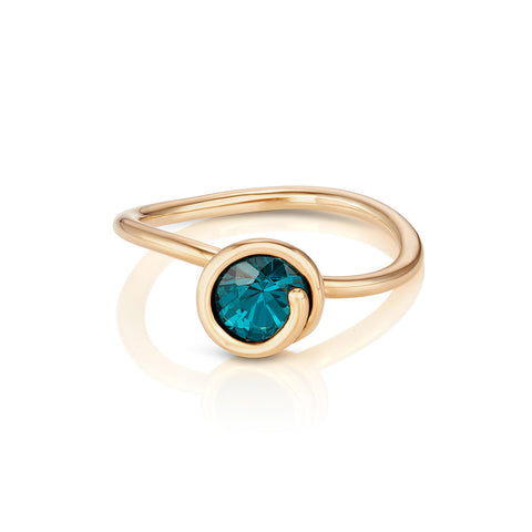 Double Scroll Open Ring