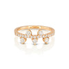 Double Scroll Open Ring