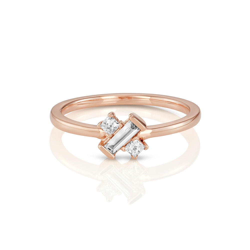 Yours only - "X" Diamond Ring
