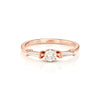 Double Scroll Open Ring