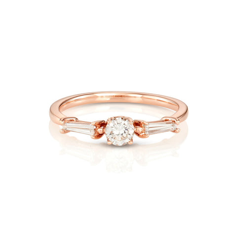 Double Scroll Open Ring