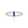 Yours only - Round Diamond and tapered Baguette Ring