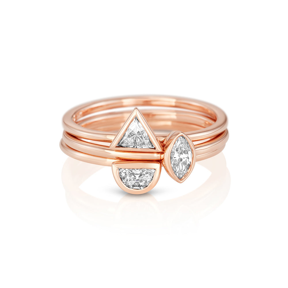 Yours only - Halfmoon Diamond Ring
