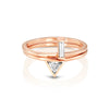 Yours only -  Single Baguette Diamond Ring