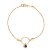 Double Scroll Open Bracelet