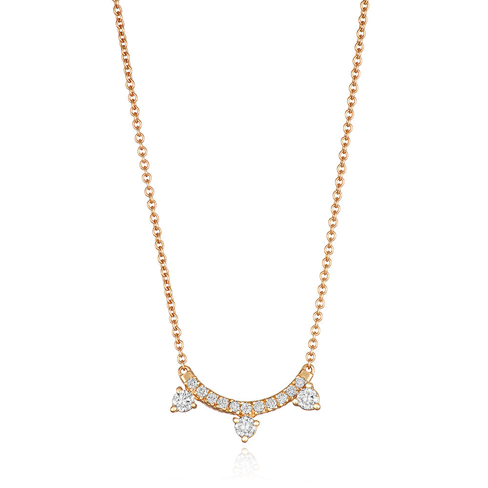Yours only - Round Diamond Pendant