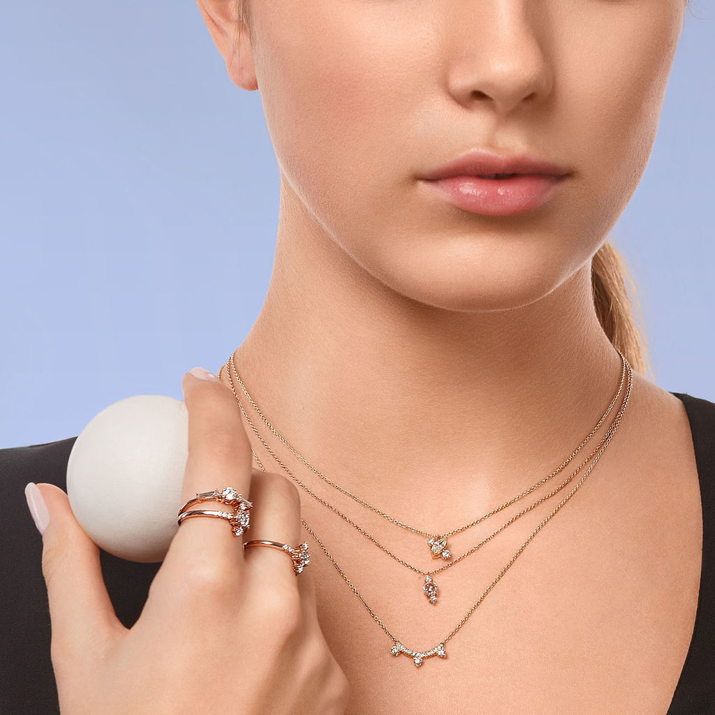 Yours only - Off Marquise Diamond Pendant