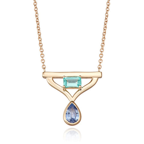 Iris-Onda Pearl Pendant
