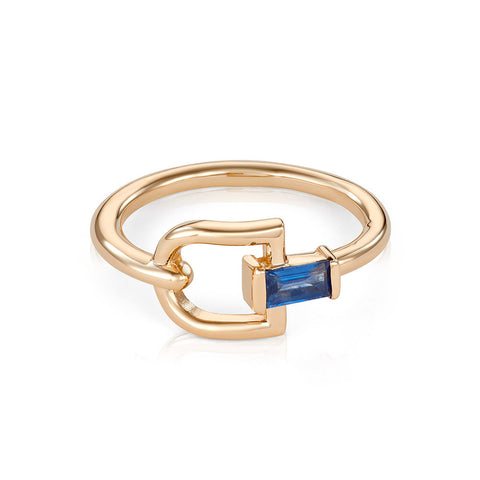Double Scroll Open Ring