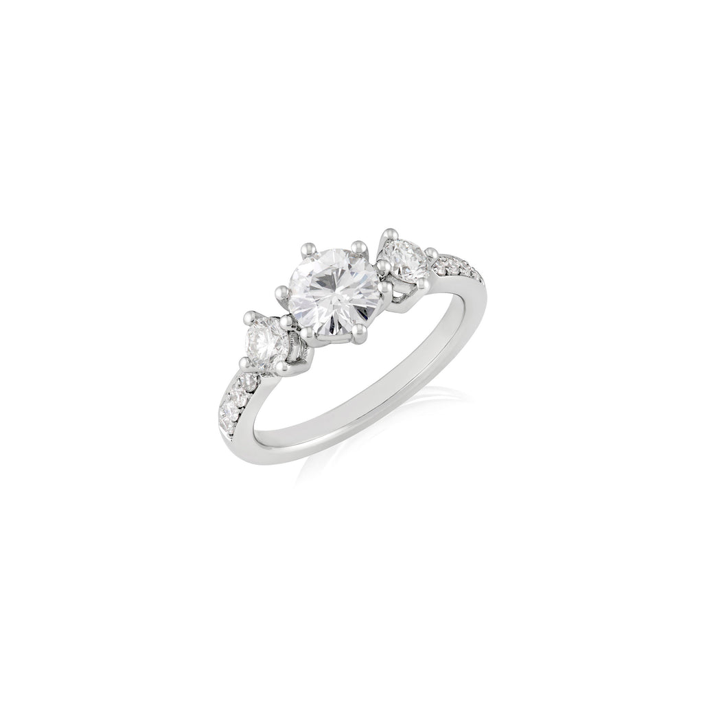 Y.J 3 Stone Ring