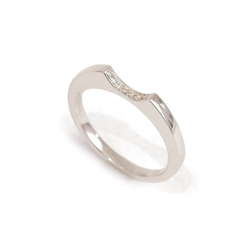 Double Scroll Open Ring