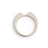 Discrete Diamond Negative Round Ring