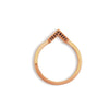Discrete Diamond Positive Triangle Ring
