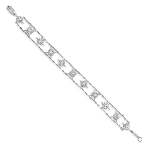 Modernist Initial Bracelet 'A'