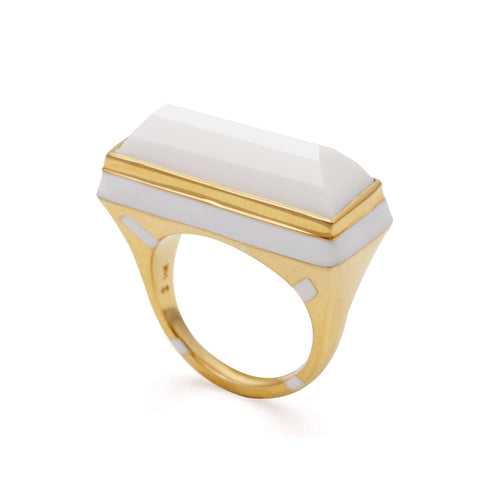 Double Scroll Open Ring