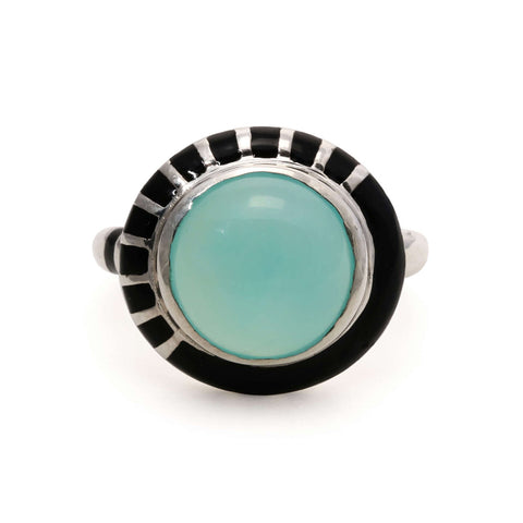 Double Scroll Open Ring