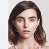 Mismatched MINI GEO MOONSTONE EARRING