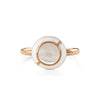 Double Scroll Open Ring